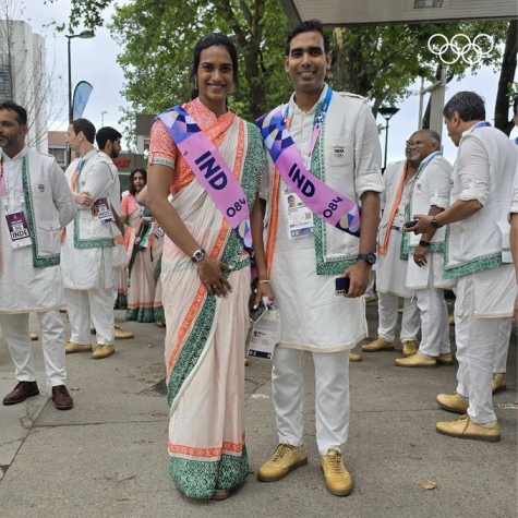 In Pics: Indian contingent dazzles in Paris Olympics 2024 opening ceremony