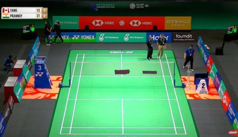 Malaysia Open 2025: Water Leakage stops play in badminton